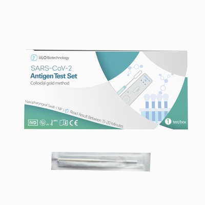 iiLO 70mm SARSCoV 2 Antigen Test Set Nasopharyngeal Swab 1部分