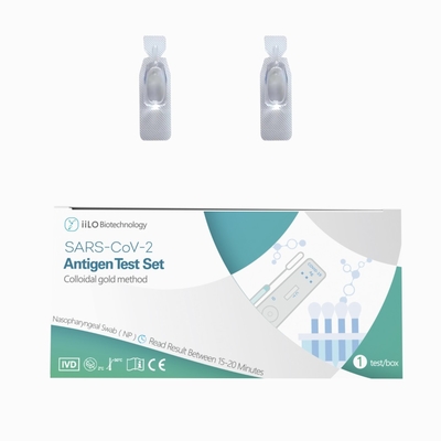 iiLO Plastic SARSCoV 2 Antigen Test Set Nasopharyngeal Swab 1部分