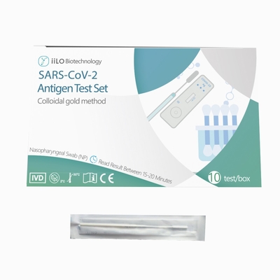 99%の正確さのFactory価格SARSCoV 2 Antigen Test Set Nasopharyngeal Swab 10テスト/箱