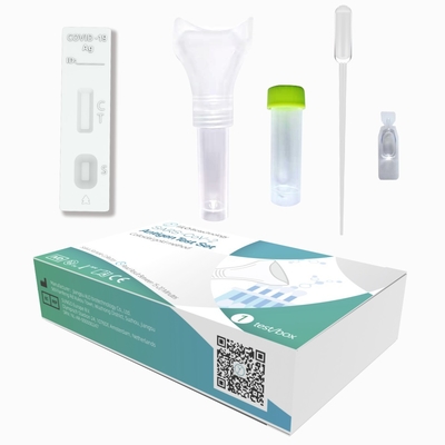 セリウムSARSCoV 2の唾液の抗原テスト キット1 Test/Box